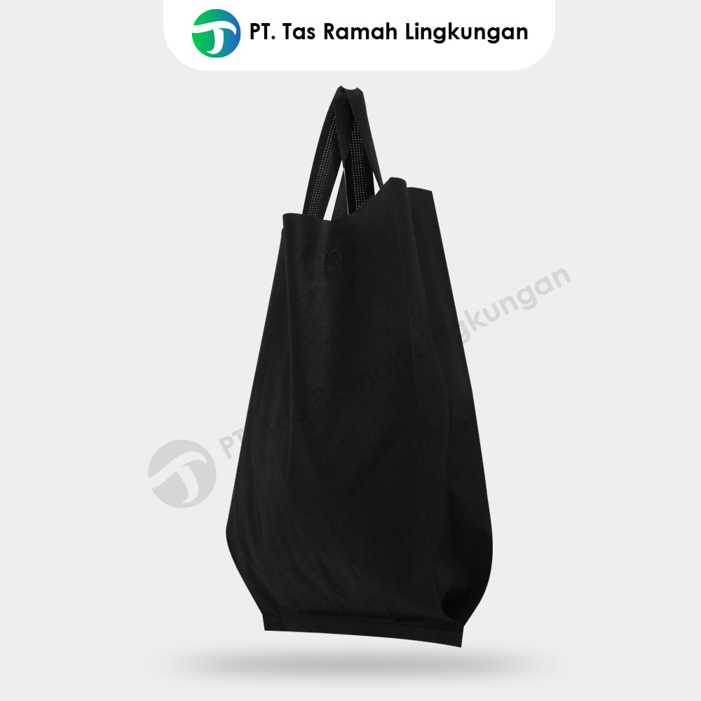 Tas Spunbond Press Handle 38×45 cm Hitam TRL Indonesia