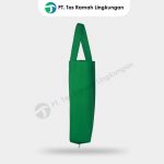 Tas Spunbond Press Handle 25 x 35 – Hijau Tua samping