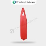 Tas Spunbond Press Handle 30 x 40 – Merah samping