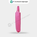 Tas Spunbond Press Handle 38 x 45 – Pink samping