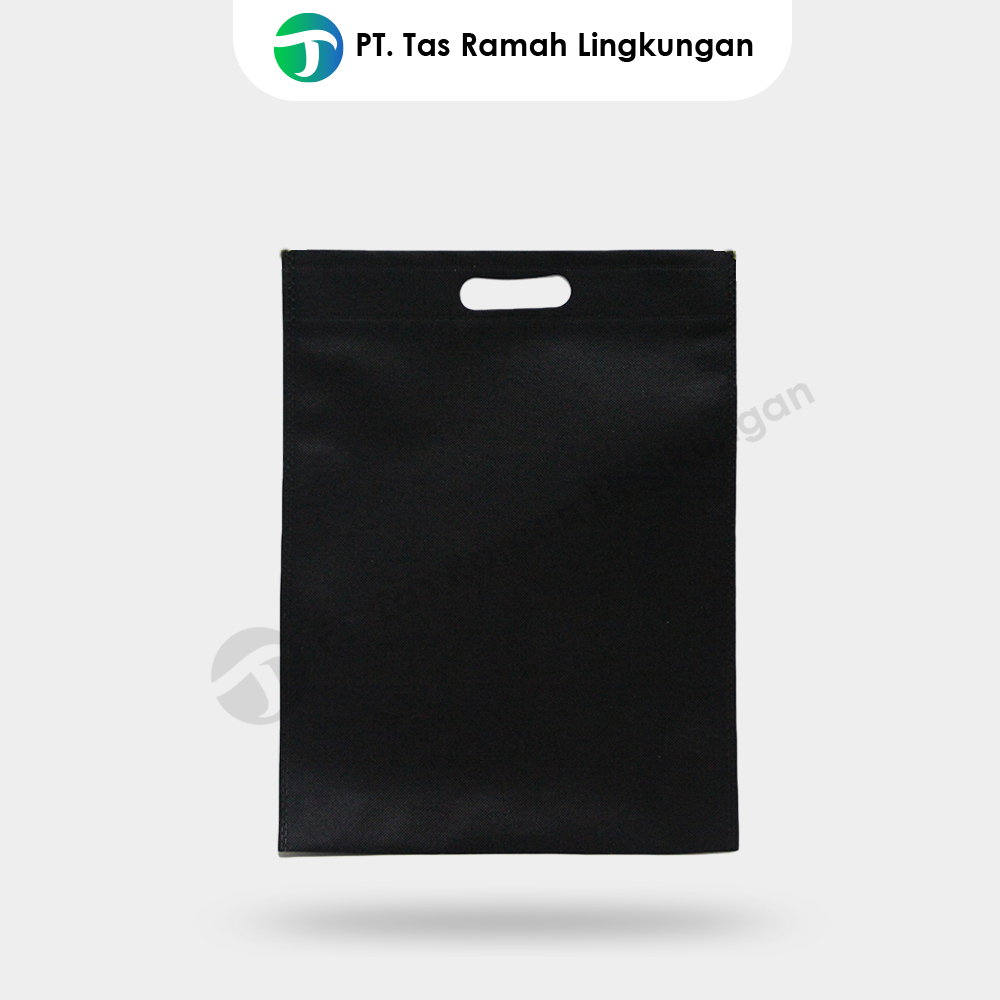 Tas Spunbond Press Oval 30x40 cm - Hitam - TRL Indonesia